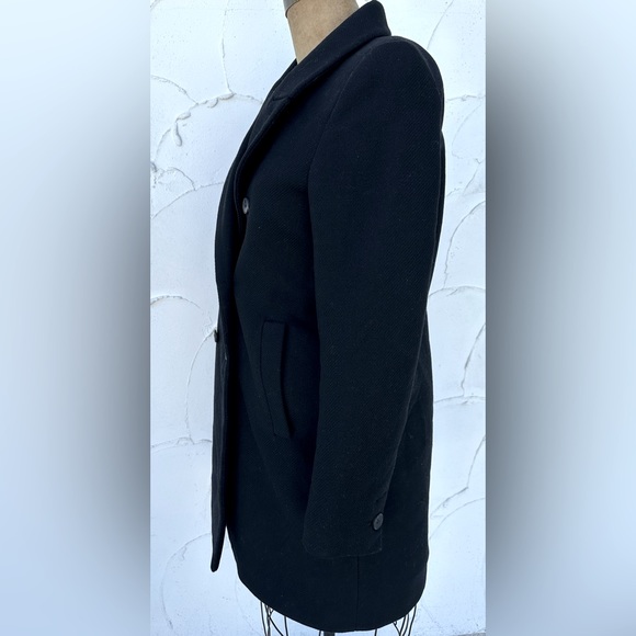 ZARA- ladies double breasted wool peacoat - Picture 7 of 9